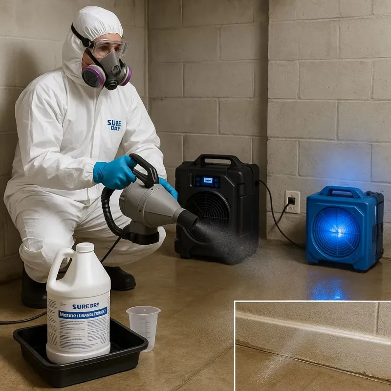 Sanitization and Odor Removal process in Lone Oak, TN